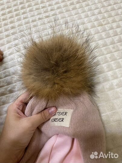 Шапка шлем для девочки