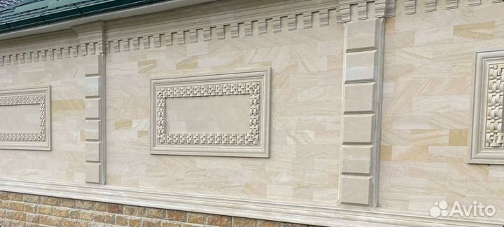 Облицовка дагестанским камнем