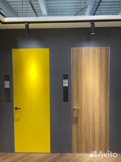 Скрытая дверь в размере