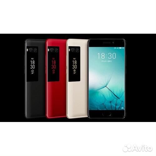 Крышка корпус с дисплеем Meizu Pro 7 черный