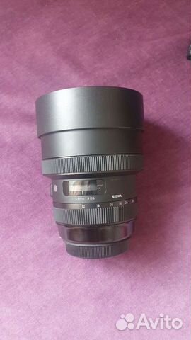 Объектив sigma 12-24mm F4 DG HSM Art, canon EF