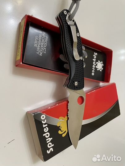 Нож spyderco tenacious frn ps c122psbk