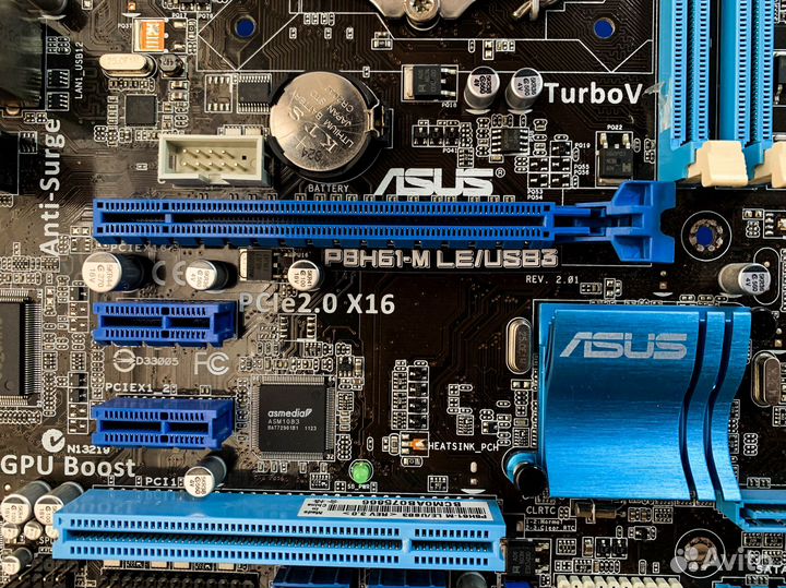 Материнская плата Asus P8H61-M LE/USB3 LGA1155