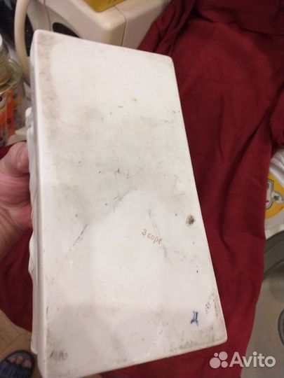 Фарфор.Пушкин на диване.Чернильница.лфз