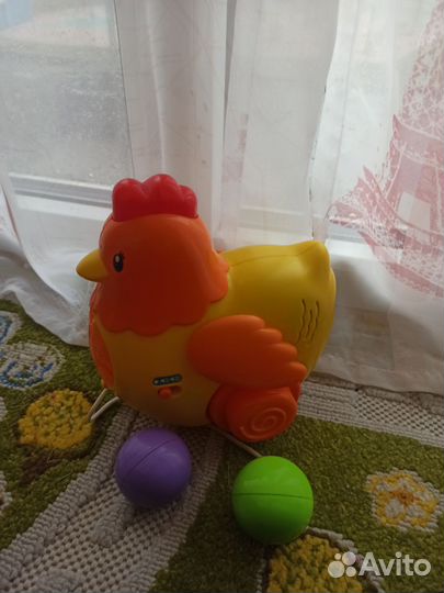 Интерактивная курица несушка