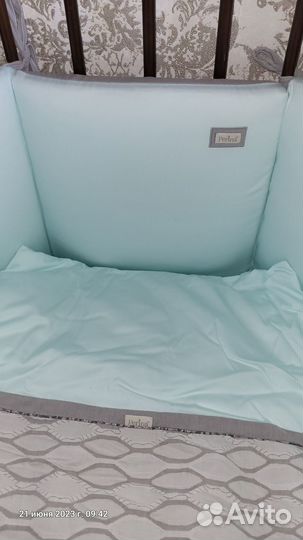 Комплект в дет. кроватку Perina,матрас в подарок