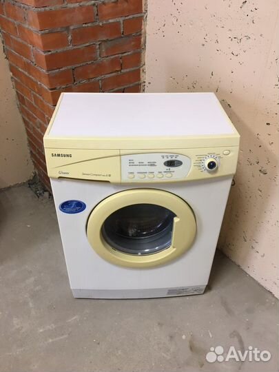 Стиральная машина Samsung узкая