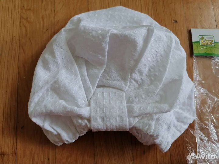 Шапочка для сауны хлопок новая