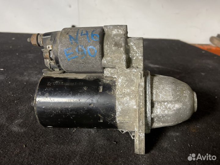 Стартер бмв n46