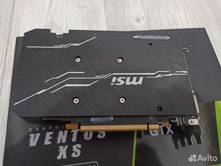 Видеокарта gtx 1660super 6gb msi