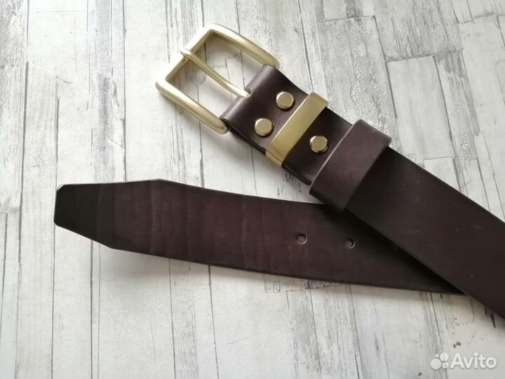 Ремни ручной работы из натуральной кожи