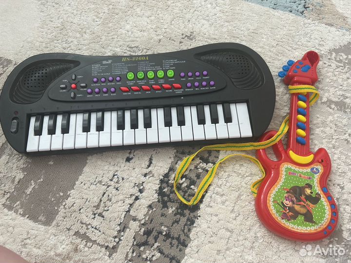 Детский синтезатор пианино