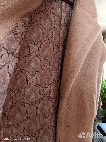 Шуба пальто чебурашка