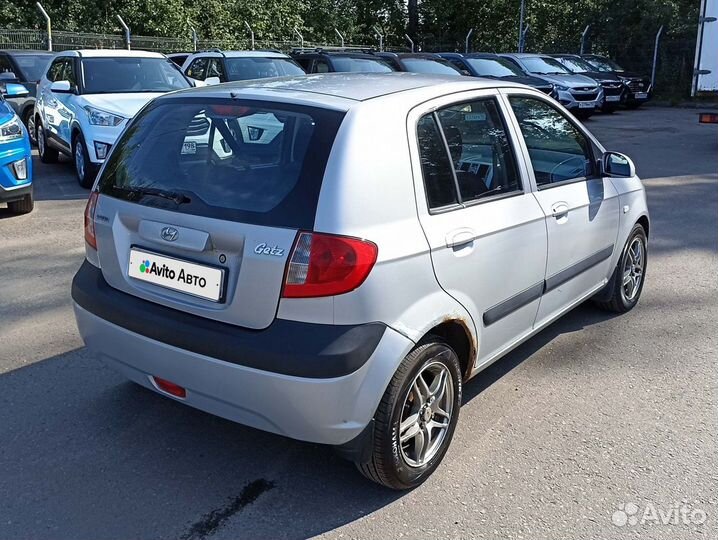 Hyundai Getz 1.4 AT, 2007, 96 667 км