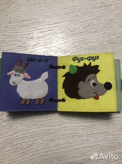 Книжка-малышка из фетра
