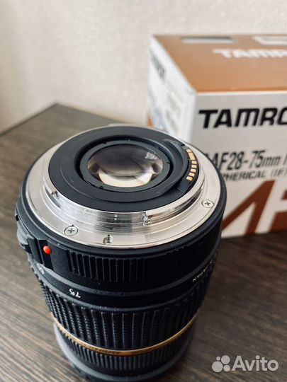 Объектив tamron 28-75 2.8 for canon