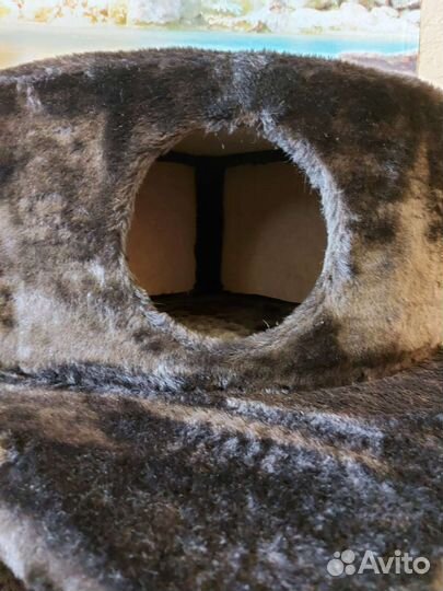 Домик для кошки с когтеточкой