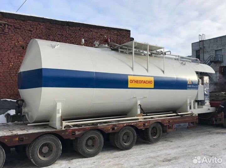 Контейнерная АЗС для нужд предприятия