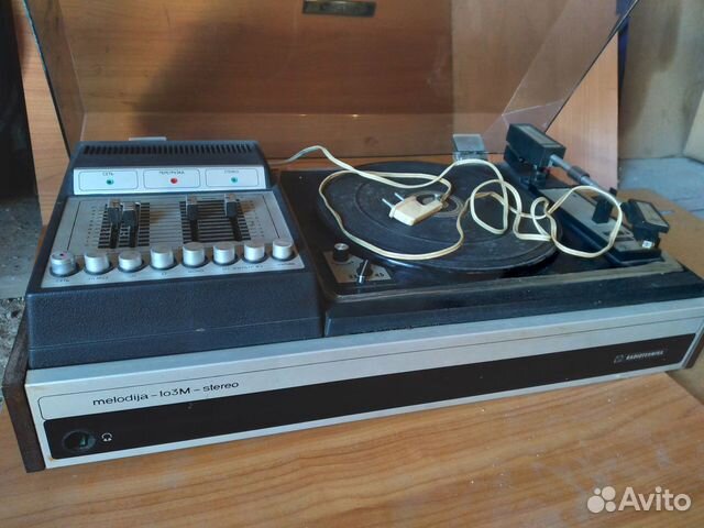 Проигрыватель Мелодия-103 М 2-колонки-ас - 6ас