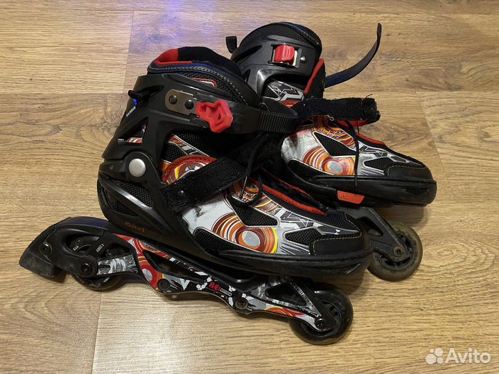 Роликовые коньки reaction, раздвижные 36-41