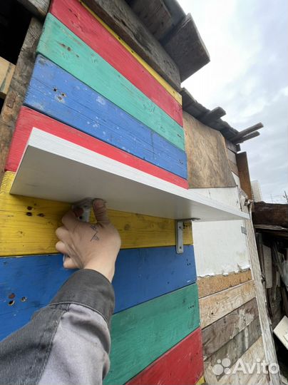 Полка навесная бу