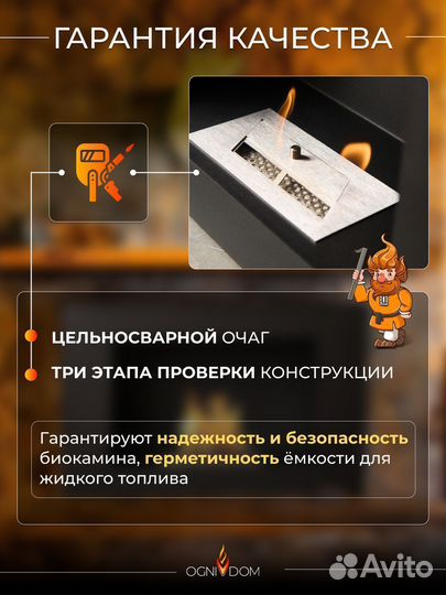 Биокамин настенный