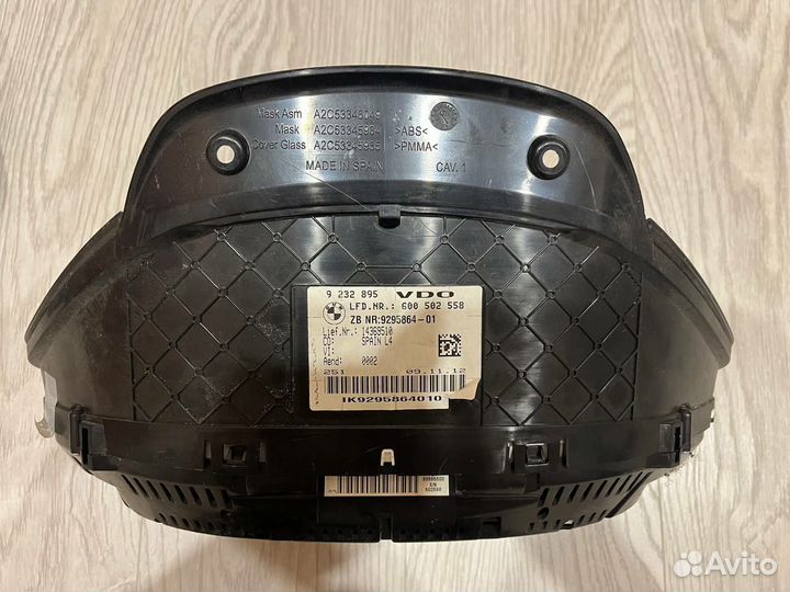 Щиток приборов BMW 3 F30