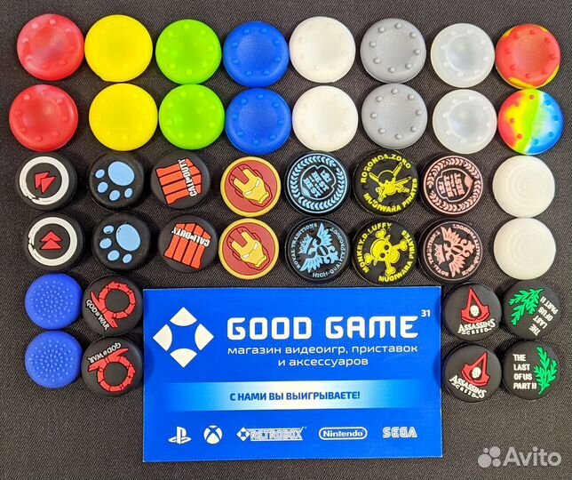 PS3 PS4 PS5 Xbox Силиконовые насадки для геймпада