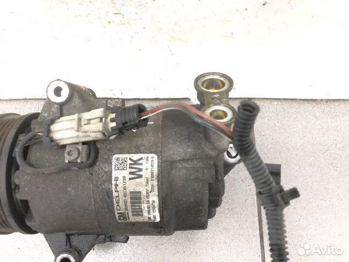 Компрессор кондиционера Opel Astra хэтчбек 5 дв