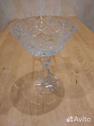 Вазы для фруктов хрустальные