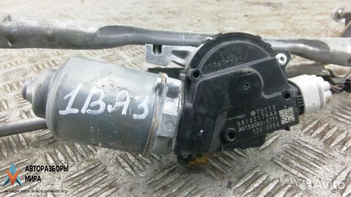 Механизм стеклоочистителя (трапеция дворников)