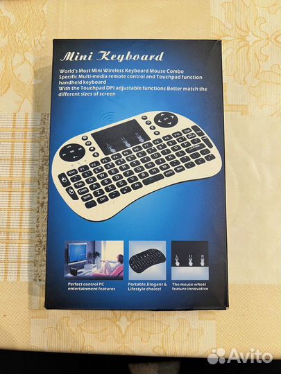 Беспроводная клавиатура для телевизора и пр