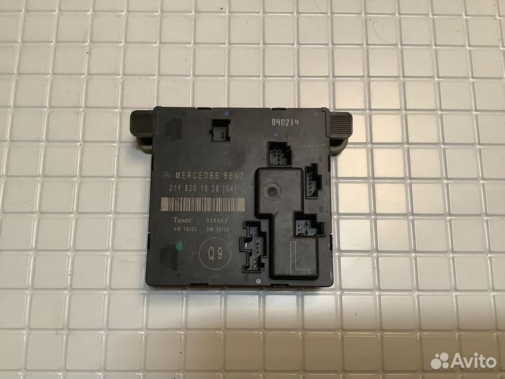 Блок управления задней левой двери