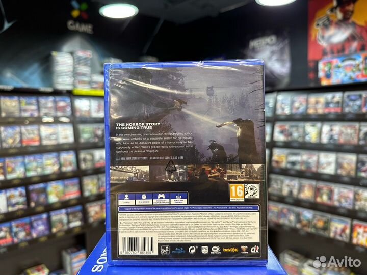 Игры для PS4: Alan Wake Remastered