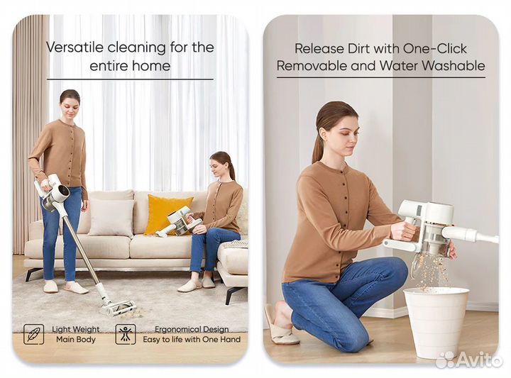 Беспроводной пылесос Xiaomi Dreame R10 RU