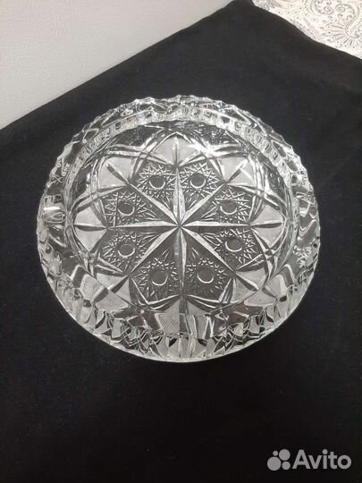 Хрустальная пепельница