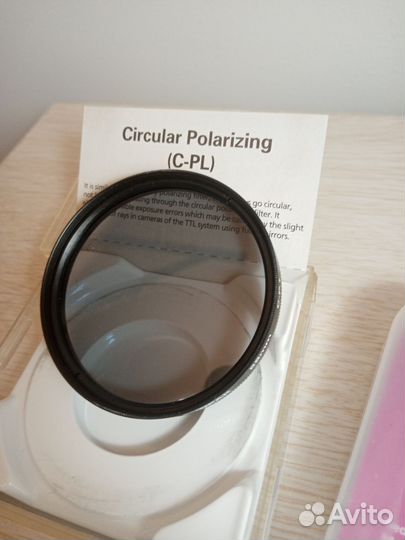 Светофильтры ND, CPL, UV для объектива 52 мм 58 мм