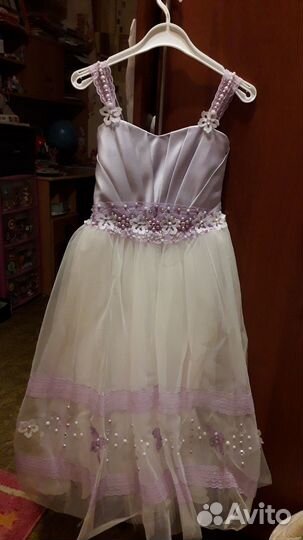 Нарядное платье 128-134