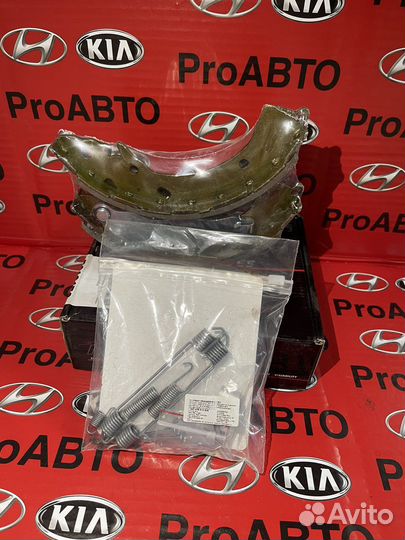 Тормозные колодки задние на solaris-2 киа рио-4