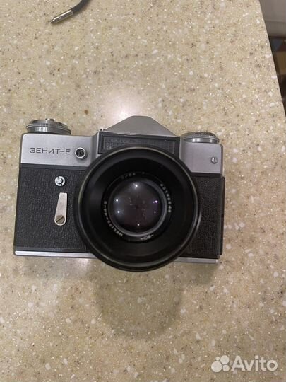 Фотоаппарат зенит-е+polaroid 636