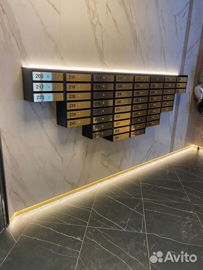 Секционные почтовые ящики