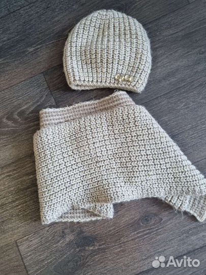 Комплект шапка, шарф