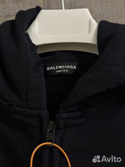 В Наличии balenciaga ib logo zip hoodie зип худи
