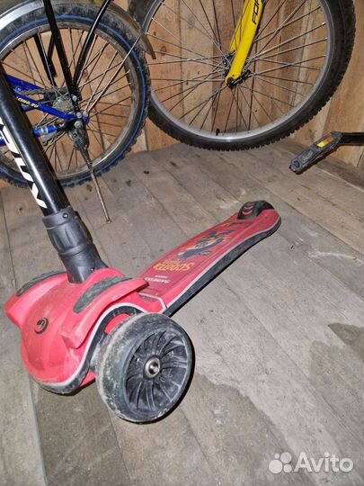 Самокат детский трехколесный бу
