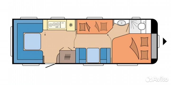 Прицеп-дача Hobby Prestige 720 UKFe, 2023