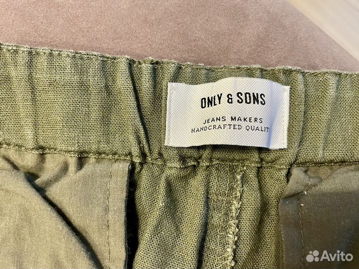 Брюки на завязках only sons / W 28, L 32