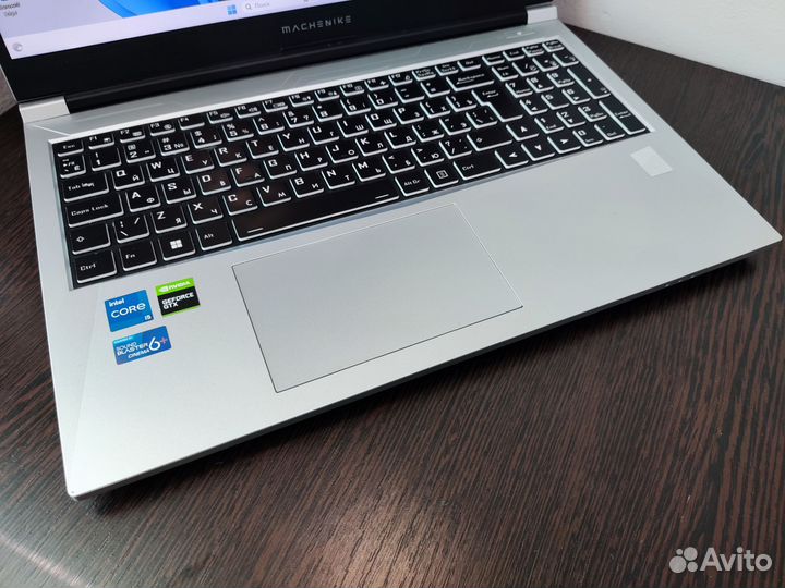 Machenike 15.6 144Гц/Core i5 12Th/озу 16/GTX 1650