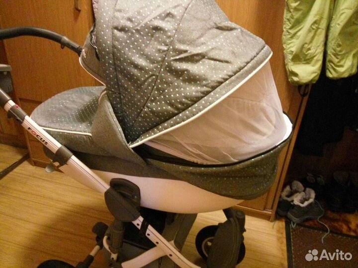 Коляска 2 в 1 Сноли Фокус 3