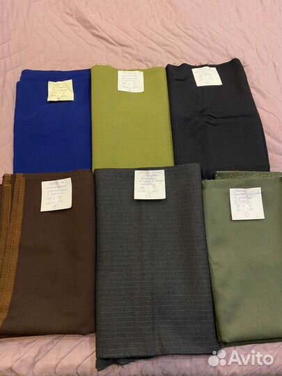 Ткани отрезы СССР