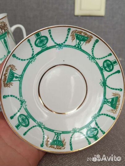 Чашки фарфоровые лфз